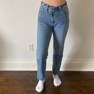 Abercrombie Ultra High Rise 90s Straight